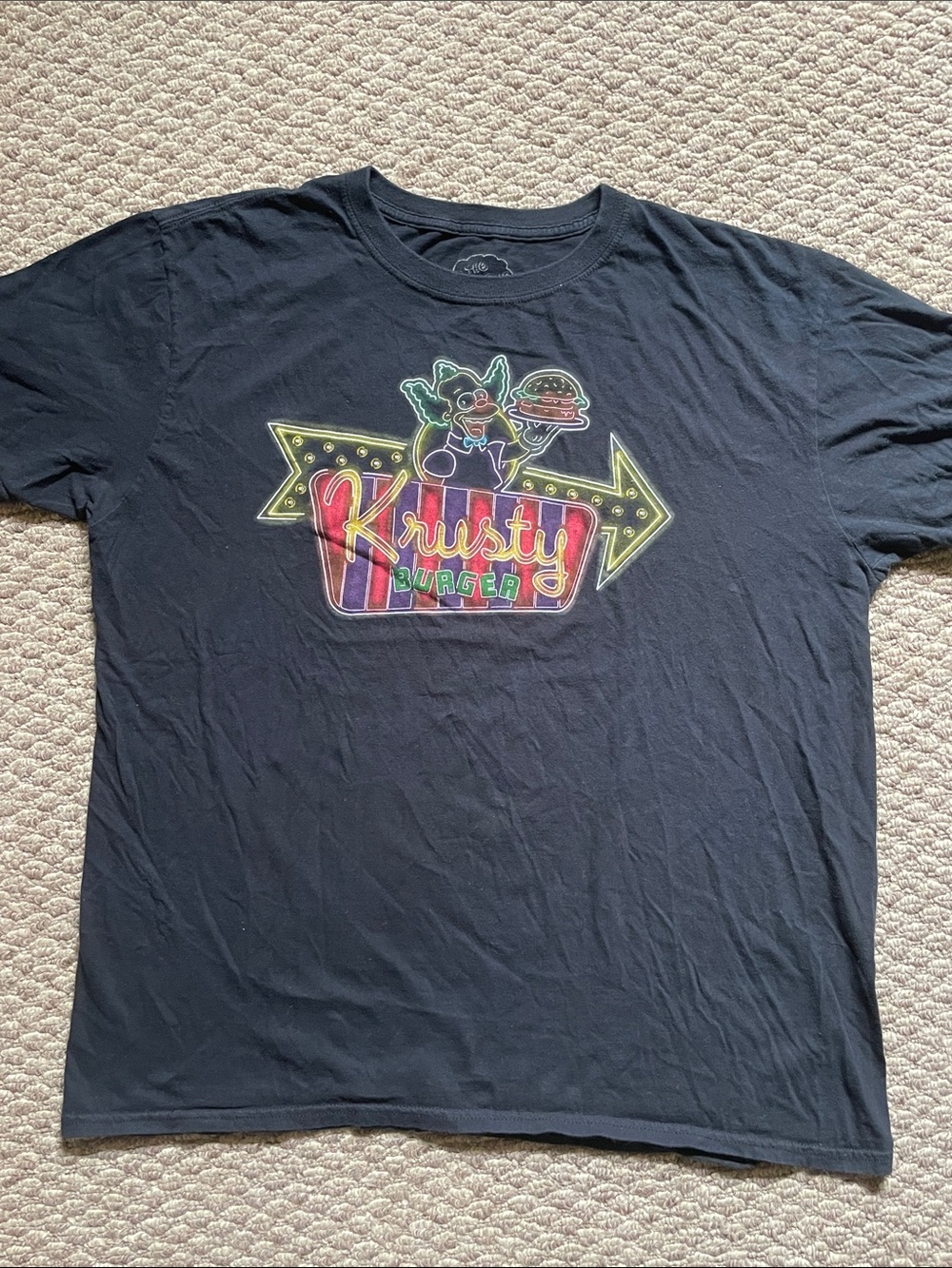 The Simpson Krusty burger t shirt
